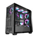 Darkflash DS900WD computer case (black) + 4 fans - With fan<<<PC Cases<<<Gaming<<<InnproXML