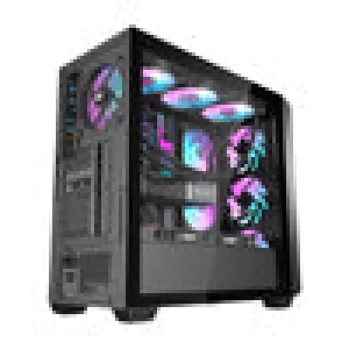 Darkflash DS900WD computer case (black) + 4 fans - With fan<<<PC Cases<<<Gaming<<<InnproXML