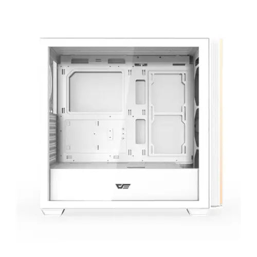 Darkflash DS900WS ATX computer case without fans (White) - Without fan<<<PC Cases<<<Gaming<<<InnproXML