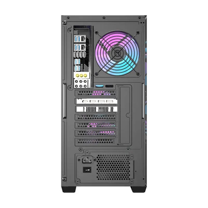 Darkflash DS900WS computer case (black) + 4 fans - With fan<<<PC Cases<<<Gaming<<<InnproXML