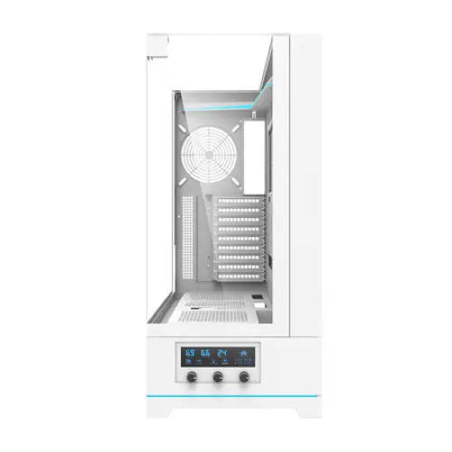 Darkflash DY450L computer case without fans (white) - Without fan<<<PC Cases<<<Gaming<<<InnproXML