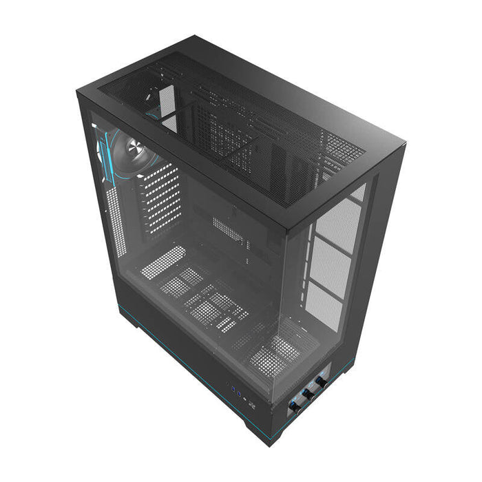 Darkflash DY451L PRO computer case (black) + 1 fan - With fan<<<PC Cases<<<Gaming<<<InnproXML