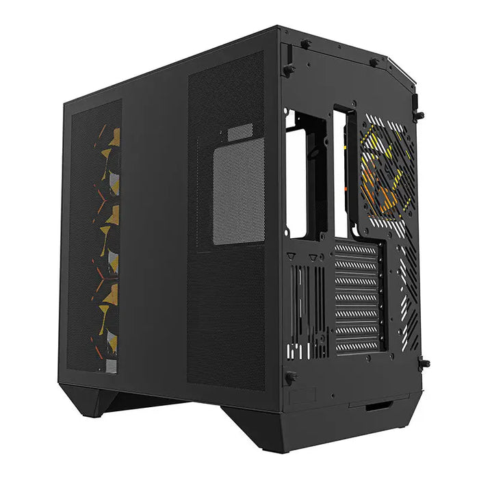 Darkflash DY470 computer case (black) + 4 fans + GPU bracket - With fan<<<PC Cases<<<Gaming<<<InnproXML
