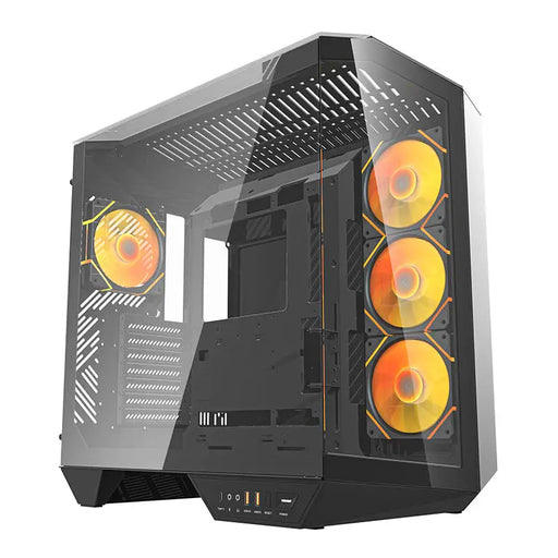 Darkflash DY470 computer case (black) + 4 fans + GPU bracket - With fan<<<PC Cases<<<Gaming<<<InnproXML