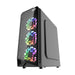 Darkflash Water Square 5 computer case (black) - Without fan<<<PC Cases<<<Gaming<<<InnproXML