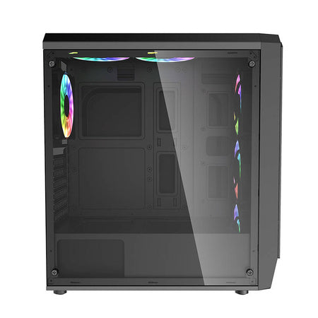 Darkflash Water Square 5 computer case (black) - Without fan<<<PC Cases<<<Gaming<<<InnproXML