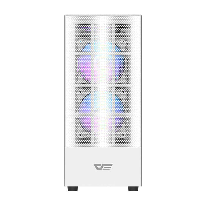 Darkflash A290 computer case (white) + 3 RGB fans