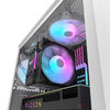 Darkflash DK352 Plus computer case (black and white) + 4 ARGB fans