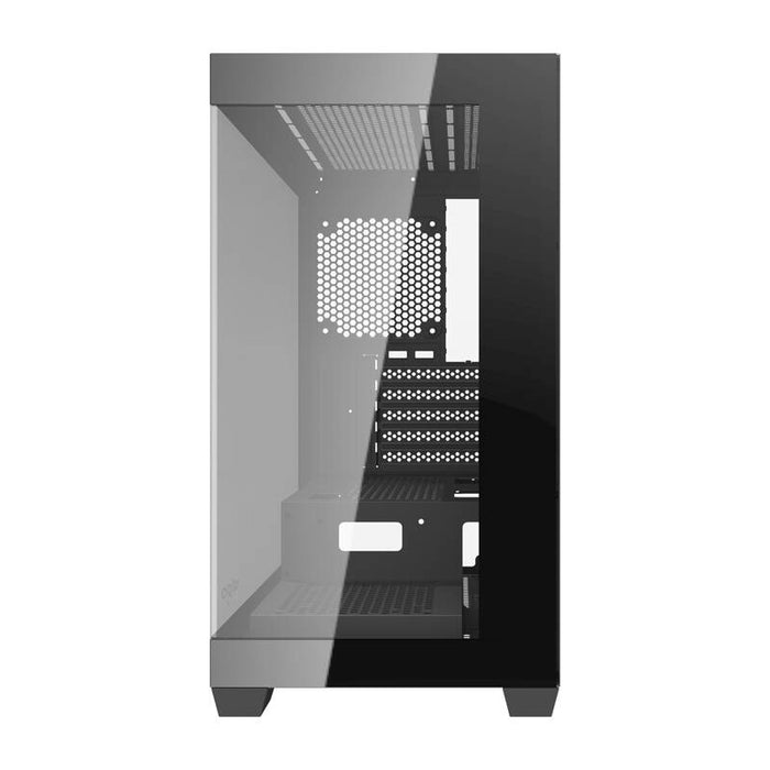 Darkflash C218M computer case + 6 ARGB fans (black)