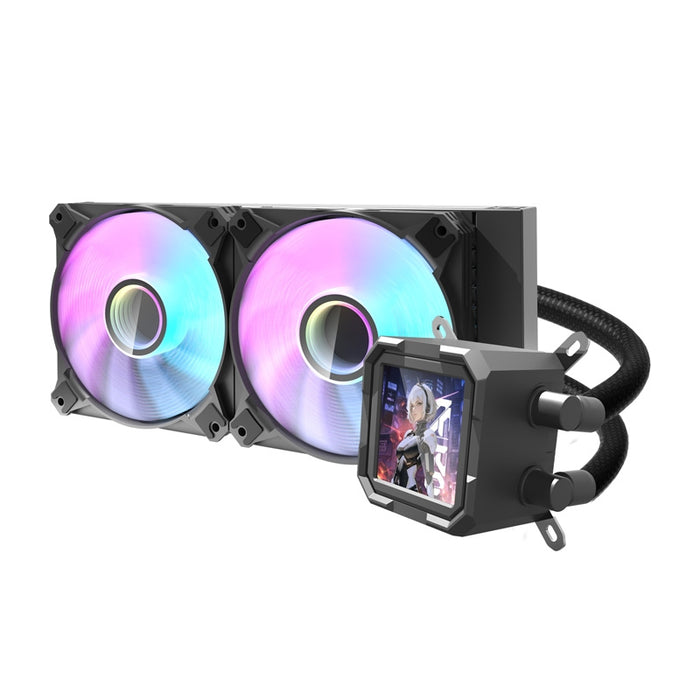 Darkflash DV240S CPU water cooler (black)