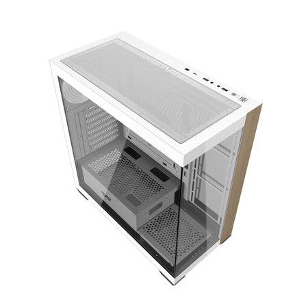 Darkflash DS900W computer case without fans (White)