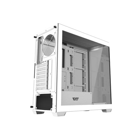 Darkflash DS900W computer case without fans (White)