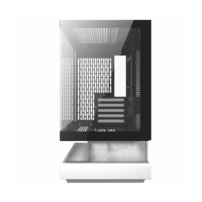 Darkflash F1 computer case (White) + 6 ARGB fans