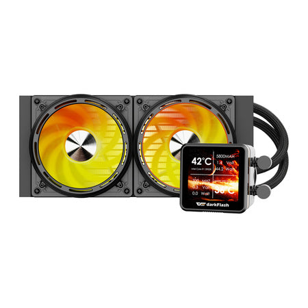 CPU water cooling DE240 (black)