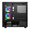 DarkFlash DS950V computer case with display (black) + 6 fans
