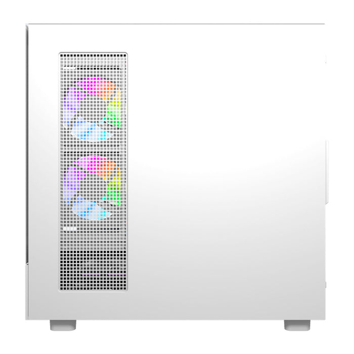 DarkFlash DS950V computer case with display (white) + 6 fans