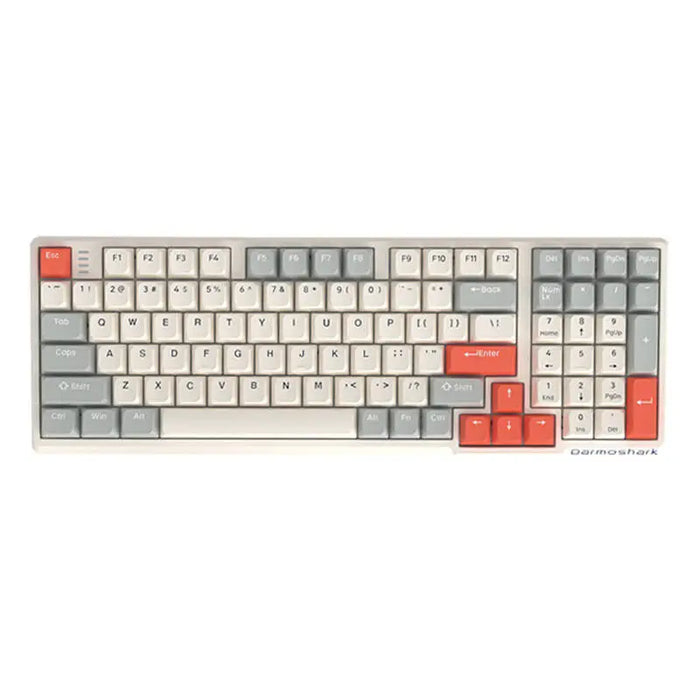 Darmoshark K7 PRO EF switch wireless gaming keyboard (white) - Wired<<<Keyboards<<<Gaming<<<InnproXML