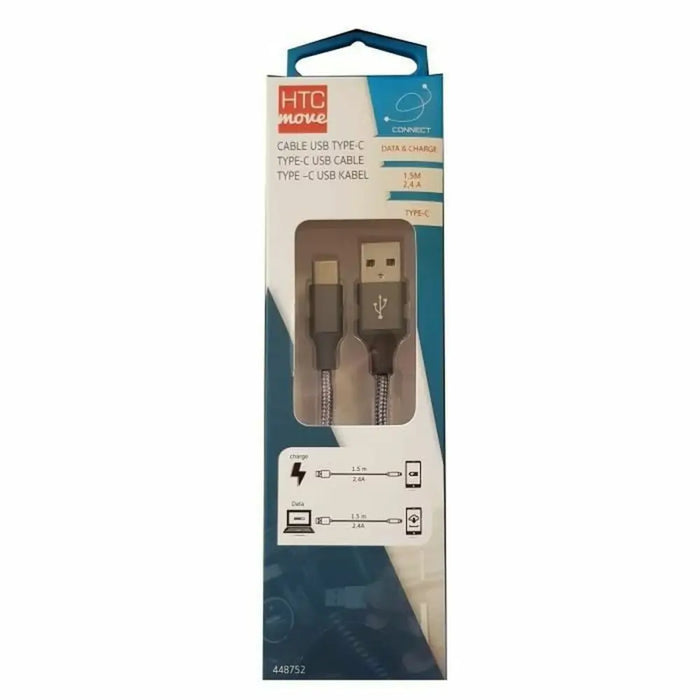 Data / Charger Cable with USB HTC EQUIPEMENT - Електроника Телефони и таблети<<<Компютри| Електроника<<<BigBuy&&&USB