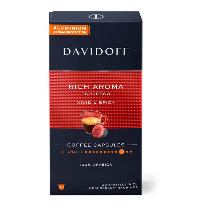 COFFEE DAVIDOFF RICH AROMA ESPRESSO 10PCS.