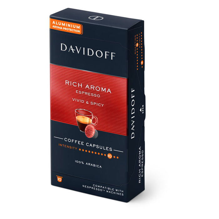 COFFEE DAVIDOFF RICH AROMA ESPRESSO 10PCS.