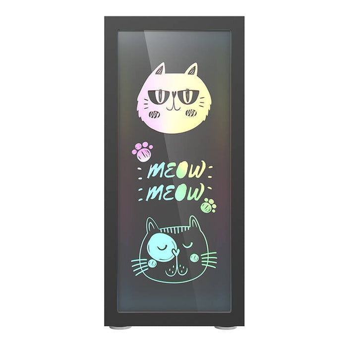 Darkflash DK210 Graffiti computer case (black) - Without fan<<<PC Cases<<<Gaming<<<InnproXML