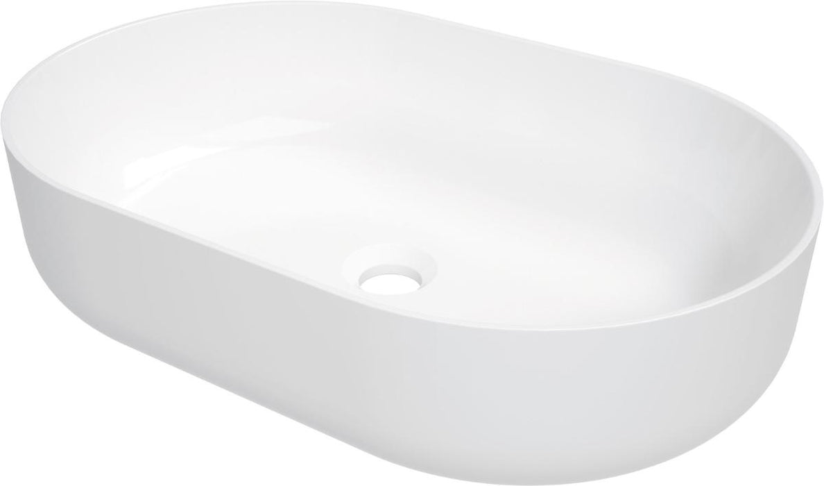 PORCELAIN WASHBASIN ROUND 38X58X14