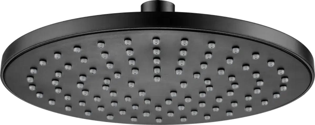 OVAL SHOWER PIE BORO 20X20 CM BLACK