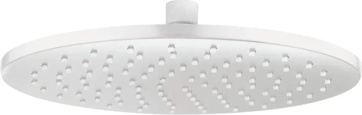 OVAL SHOWER PIE CASCADA 20X20 CM WHITE