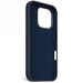 Decoded AntiMicrobial Silicone Backcover Case with MagSafe for iPhone 16 Pro - Navy Blue - Cell phone cases