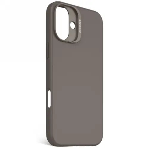 Decoded AntiMicrobial Silicone Backcover MagSafe for iPhone 16 Plus - Brown - Cell phone cases and covers<<<HurtelXML