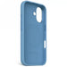 Decoded AntiMicrobial Silicone Backcover with MagSafe for iPhone 16 - Blue - Cell phone cases and covers<<<HurtelXML