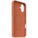 Decoded AntiMicrobial Silicone Backcover with MagSafe for iPhone 16 Plus - Orange - Cell phone cases
