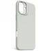 Decoded AntiMicrobial Silicone Backcover with MagSafe for iPhone 16 Plus - Gray - Cell phone cases