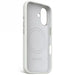Decoded AntiMicrobial Silicone Backcover with MagSafe for iPhone 16 - Gray - Cell phone cases and covers<<<HurtelXML