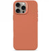 Decoded AntiMicrobial Silicone Backcover with MagSafe for iPhone 16 Pro Max - Orange - Cell phone cases