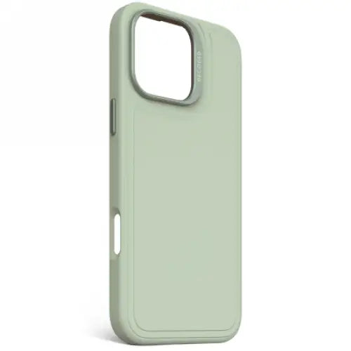 Decoded AntiMicrobial Silicone Stacks Backcover Case with MagSafe for iPhone 16 Pro Max - Green - Cell phone cases