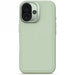 Decoded AntiMicrobial Silicone Stacks Backcover Case with MagSafe for iPhone 16 - Green - Cell phone cases