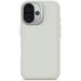 Decoded AntiMicrobial Silicone Stacks Backcover MagSafe Case for iPhone 16 - Gray - Cell phone cases