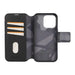 Decoded Detachable Wallet Case Leather with MagSafe for iPhone 15 Pro - Black - Cell phone cases and covers<<<HurtelXML