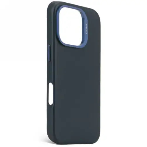 Decoded Leather Backcover MagSafe case for iPhone 16 Pro - navy blue - Cell phone cases and covers<<<HurtelXML