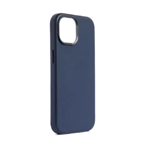 Decoded Leather Case with MagSafe for iPhone 15 - blue - Cell phone cases and covers<<<HurtelXML