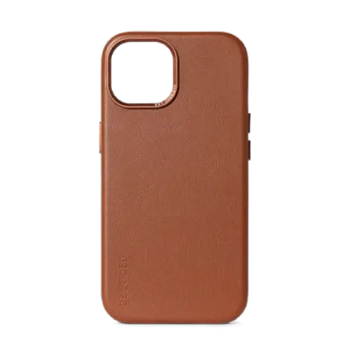 Decoded Leather Case with MagSafe for iPhone 15 - brown - Cell phone cases and covers<<<HurtelXML
