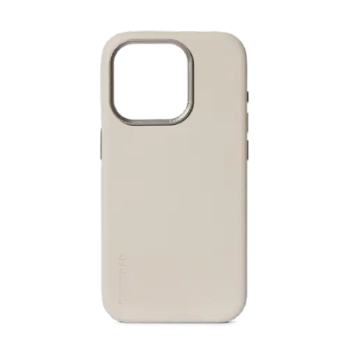 Decoded Leather Case leather with MagSafe for iPhone 15 Pro - beige - Cell phone cases and covers<<<HurtelXML