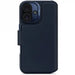Decoded Leather Detachable Wallet MagSafe Case with Wallet for iPhone 16 - Blue - Cell phone cases