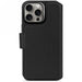 Decoded Leather Detachable Wallet MagSafe Case with Wallet for iPhone 16 Pro Max - Black - Cell phone cases