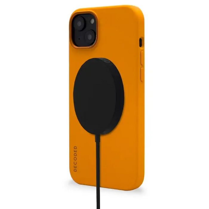 Decoded Silicone Case with MagSafe for iPhone 13 / iPhone 14 - orange - Cell phone cases and covers<<<HurtelXML