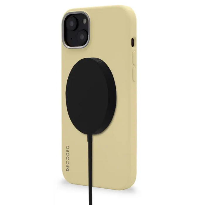 Decoded Silicone Case with MagSafe for iPhone 14 Plus - yellow - Cell phone cases and covers<<<HurtelXML