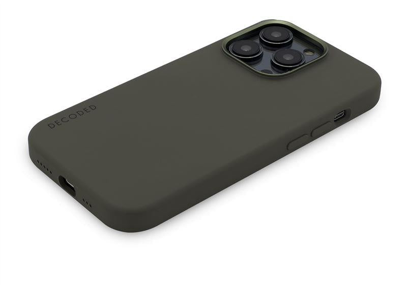 Decoded Silicone Case with MagSafe for iPhone 14 Pro Max - green - Cell phone cases and covers<<<HurtelXML