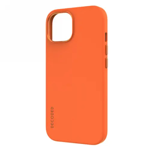Decoded Silicone Case with MagSafe for iPhone 15 Plus - orange - Cell phone cases and covers<<<HurtelXML