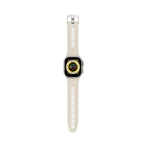 Decoded Ultra Traction Strap for Apple Watch 42 / 44 / 45 / 49 mm - White - Other cell phone equipment<<<HurtelXML